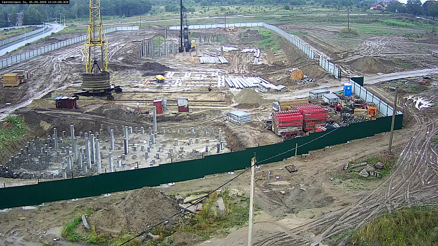 Онлайн видеонаблюдение за стройкой на сайте